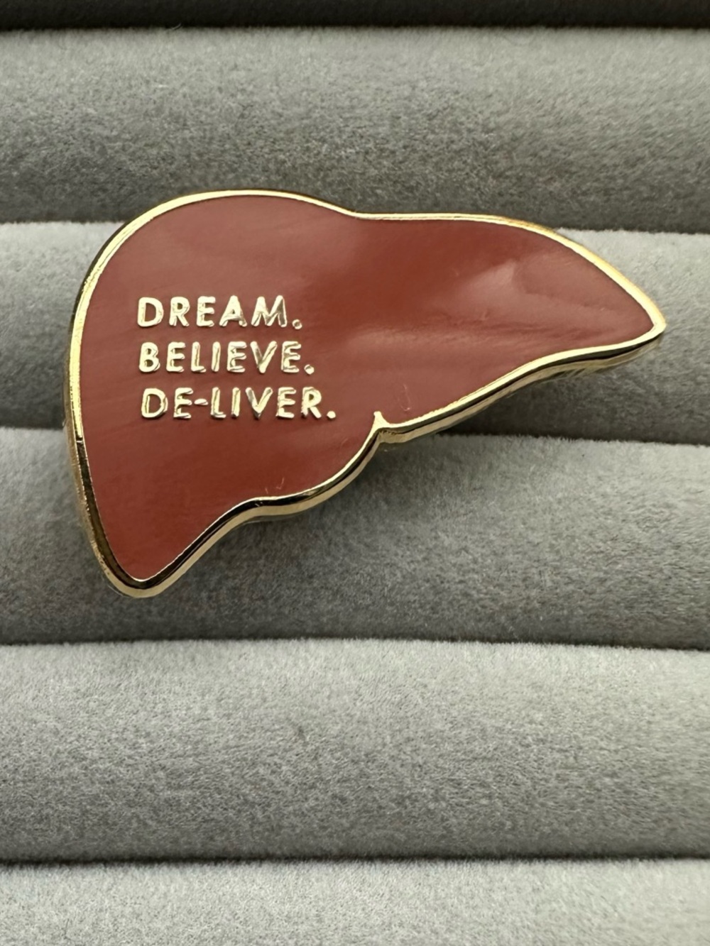 V Coterie x FIGS “Dream Believe De-LIVER” Medical Nursing Enamel Pin